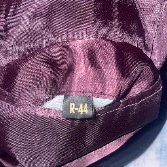 Gianfranco Ruffini Men’s Black Cashmere Blend Size R-44 Dress Coat Pea Coat - Picture 5 of 5